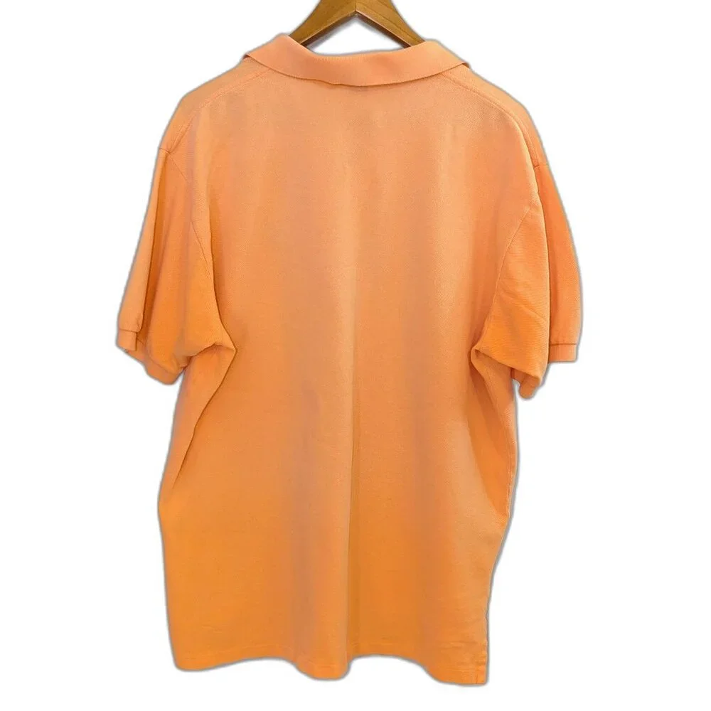 Polo Ralph Lauren Men’s | Cotton Piqué Polo Short Sleeves Neon Orange | Size XL